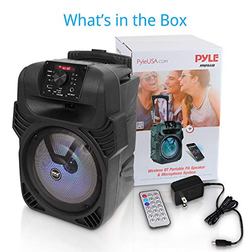 Pyle 400W Portable Bluetooth PA Loudspeaker - Vibrant Sound
