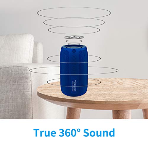 MusiBaby Bluetooth Speaker: Waterproof, Outdoor, Portable, Loud Stereo