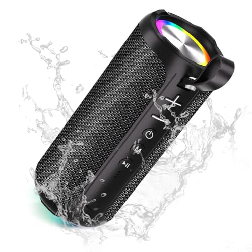 KOOINGYUE Portable Wireless Speaker: Waterproof, Loud Stereo, Dual Pairing