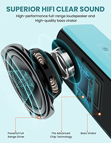 LENRUE Bluetooth Speaker for Clear Sound at Home