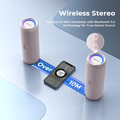 RIENOK 30W Portable Bluetooth Speaker - True Wireless Stereo