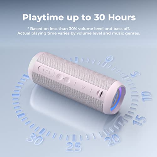 RIENOK 30W Portable Bluetooth Speaker - True Wireless Stereo