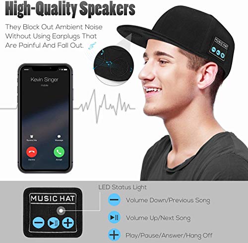 Bluetooth Speaker Hat for Outdoor Sports - Perfect Gift