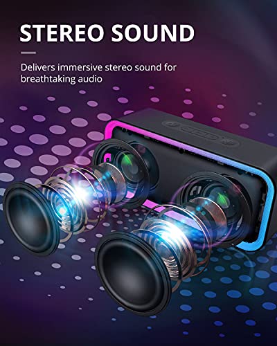 Kunodi Bluetooth Speaker: Wireless Portable Stereo Sound Speaker