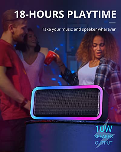 Kunodi Bluetooth Speaker: Wireless Portable Stereo Sound Speaker