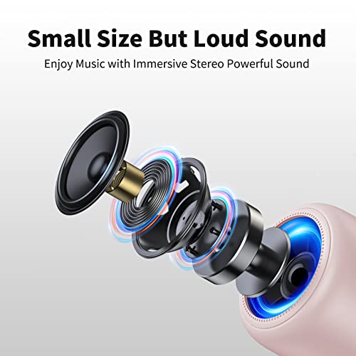 Bobtot Portable Bluetooth Speakers: Waterproof, Loud Stereo Sound