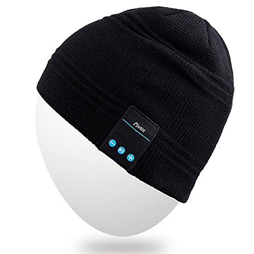 Rotibox Wireless Bluetooth Beanie Hat for Outdoor Sports
