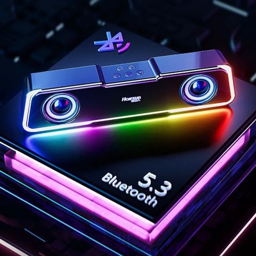 Colorful Bluetooth Subwoofer Sound Bar for Smart TV
