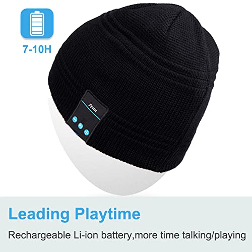 Rotibox Wireless Bluetooth Beanie Hat for Outdoor Sports