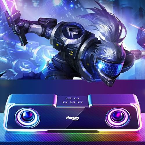 Colorful Bluetooth Subwoofer Sound Bar for Smart TV