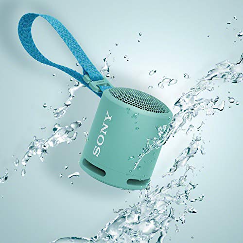 Sony SRS-XB13 Portable Waterproof Bluetooth Speaker, Powder Blue