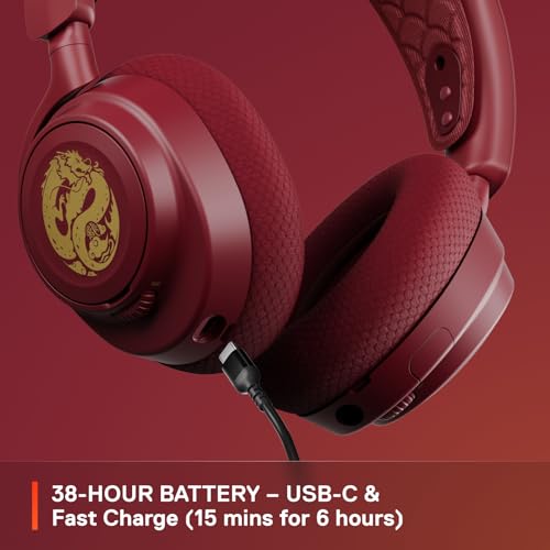 SteelSeries Arctis Nova 7 Wireless Gaming Headset - Dragon Edition