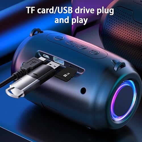 HD Sound Bluetooth Speaker, Portable Wireless Stereo Speaker