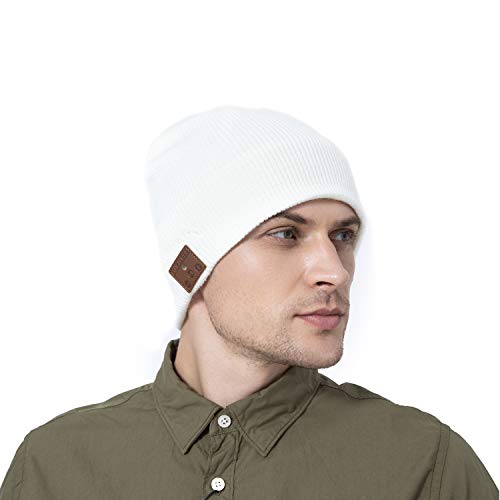MUSICBEE Bluetooth Beanie: Wireless Knit Winter Cap