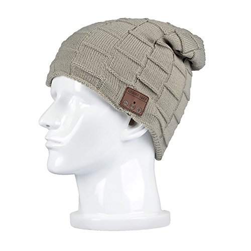 Wireless Bluetooth Music Beanie Hat for Men Women