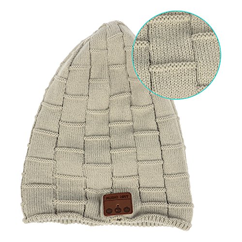 Wireless Bluetooth Music Beanie Hat for Men Women