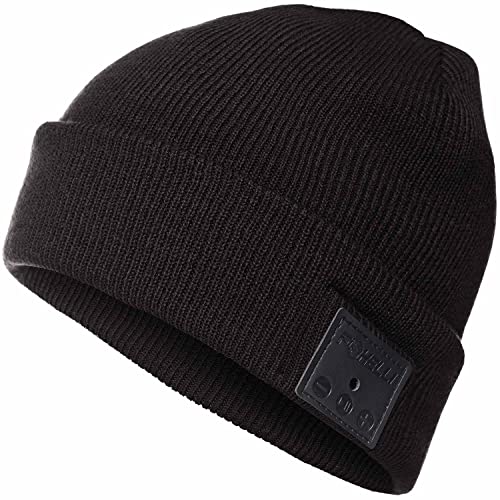 Foxelli Bluetooth Beanie - Wireless Headphones for Men & Women