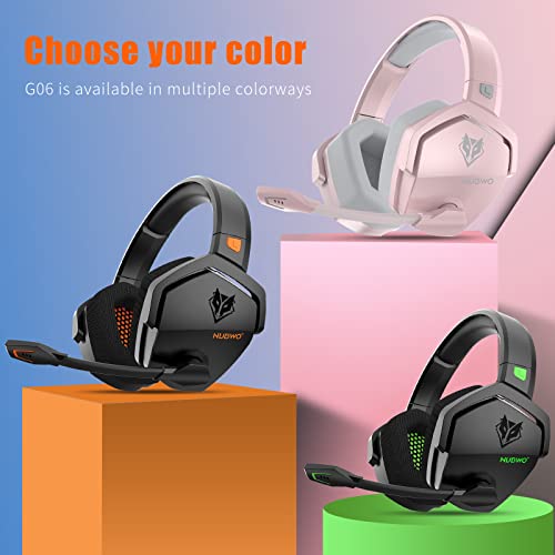 NUBWO G06 Dual Wireless Gaming Headset for Multiple Platforms