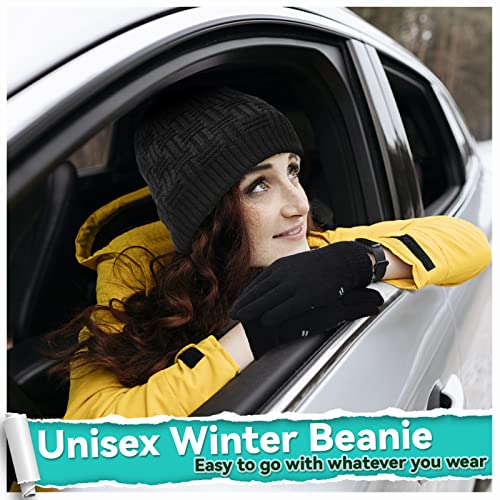 Bluetooth Beanie Hat Set with Speaker Headphones & Gloves
