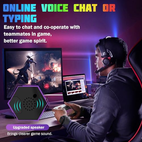 RGB Backlight Wireless Keyboard for PS5 Controller