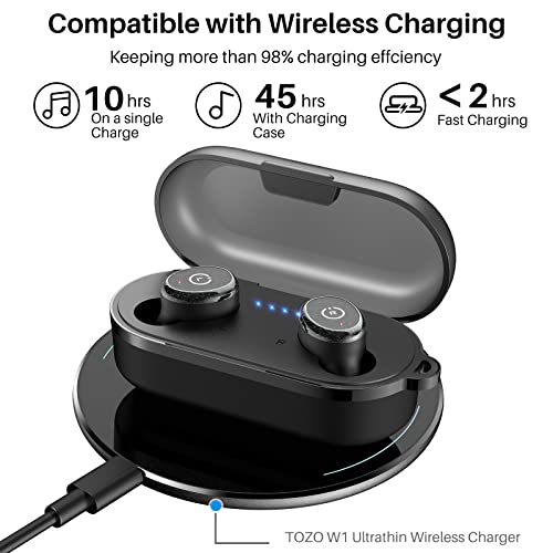 TOZO T10 Bluetooth 5.0 Wireless Earbuds Waterproof Headphones