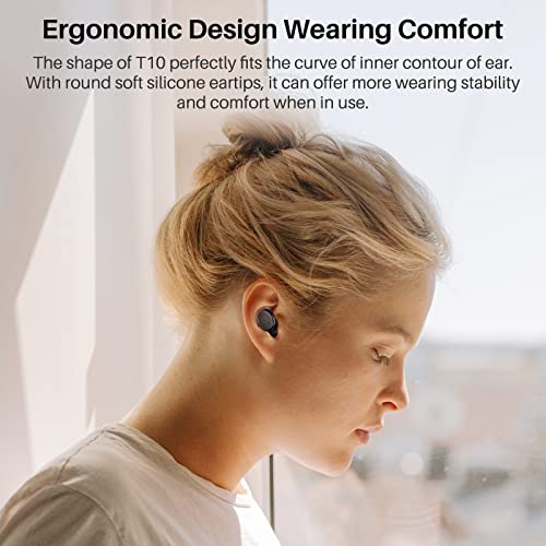 TOZO T10 Bluetooth 5.0 Wireless Earbuds Waterproof Headphones