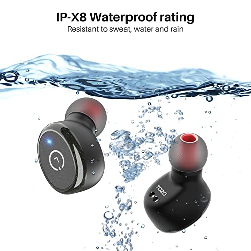 TOZO T10 Bluetooth 5.0 Wireless Earbuds Waterproof Headphones
