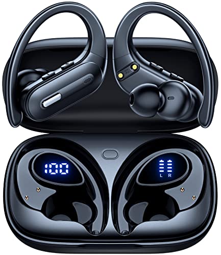 Wireless Bluetooth Earbuds with 90 Hrs Playtime & Charging Case