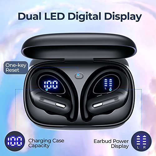 Wireless Bluetooth Earbuds with 90 Hrs Playtime & Charging Case