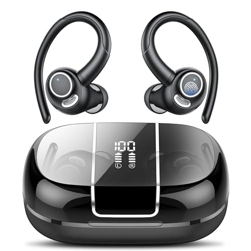 Csasan Wireless Earbuds Sport Headphones with Deep Bass