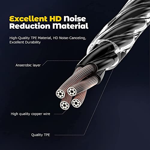 5-Pack Jogteg Earbuds with Mic - Powerful Stereo Bass