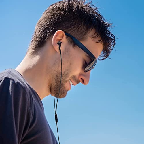 5-Pack Jogteg Earbuds with Mic - Powerful Stereo Bass