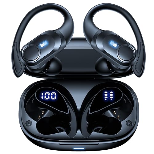 Over-Ear Stereo Wireless Earbuds for Sports/Workout