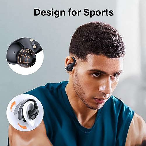 Over-Ear Stereo Wireless Earbuds for Sports/Workout