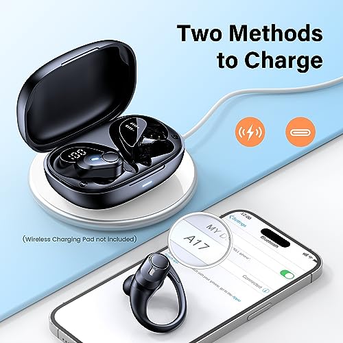 Over-Ear Stereo Wireless Earbuds for Sports/Workout