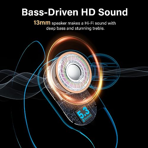 Over-Ear Stereo Wireless Earbuds for Sports/Workout