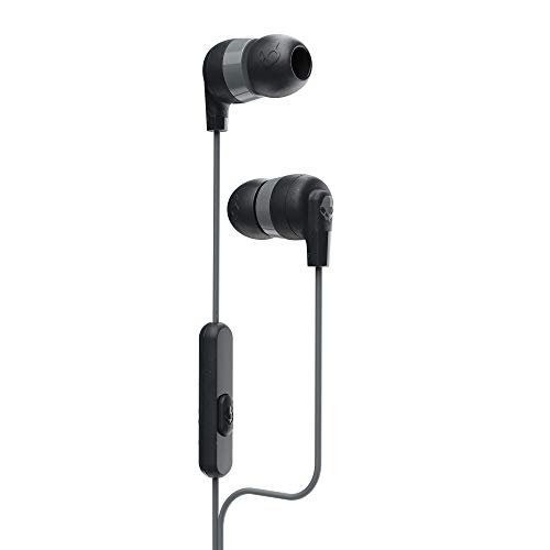 Skullcandy Ink'd+ Wired Earbuds with Microphone - Black