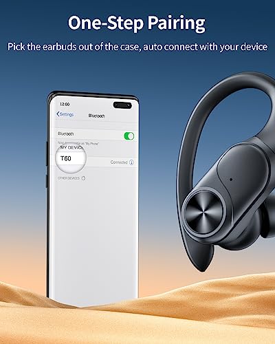 Wireless Bluetooth Earbuds with 80hrs Playtime and Waterproof