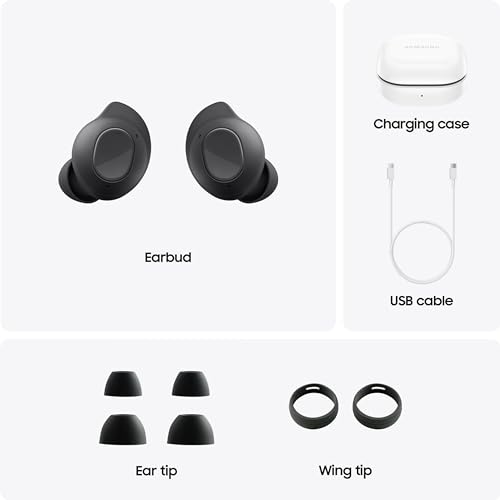 Samsung Galaxy Buds FE Wireless Earbuds, Comfortable Fit