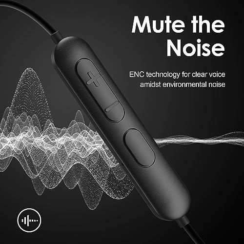 Rythflo Bluetooth Earbuds - IPX7 Sweatproof, Deep Bass