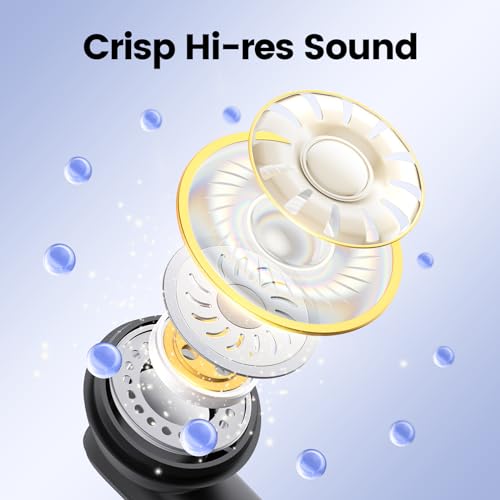 IPX7 Waterproof Wireless Earbuds with 68H Playtime