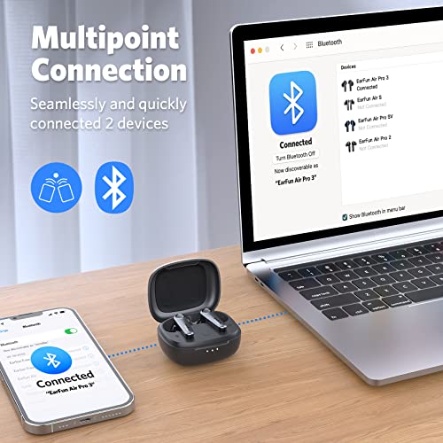 EarFun Air Pro 3 Noise Cancelling Bluetooth Earbuds
