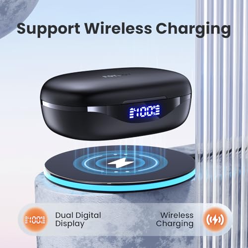Foycoy Wireless Earbuds with 90hrs Playtime & IPX7 Waterproof