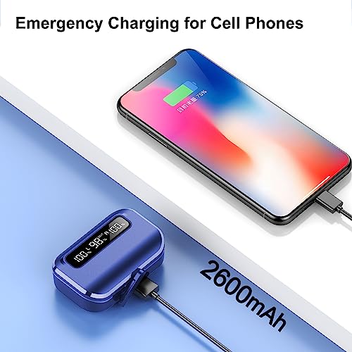 LED Power Display Wireless Bluetooth Earbuds IPX7 Waterproof