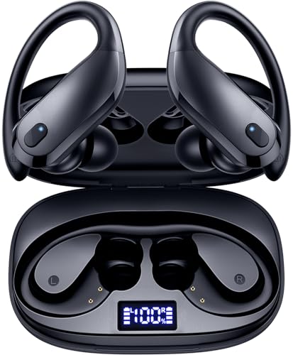 GNMN Wireless Earbuds with IPX7 Waterproof Sports Earphones