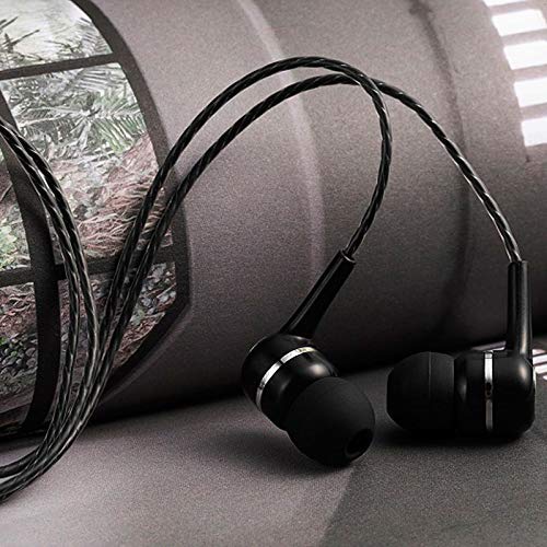 5-Pack LWZCAM Wired Earbuds with Mic, Bass Headphones