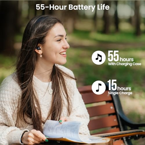 TOZO T12 Wireless Earbuds with ENC Mic, IPX8