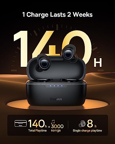 Baseus Wireless Earbuds, 140H Playback - Bowie MA10
