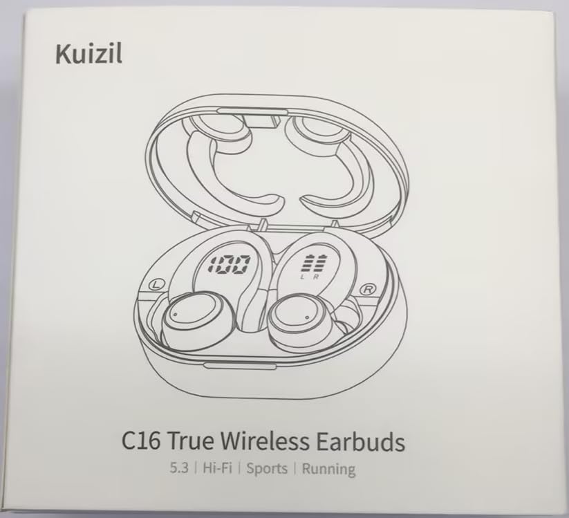 Wireless Bluetooth Earbuds with Noise Cancelling Mic