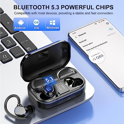 Wireless Earbuds Bluetooth Headphones 120hrs Playtime Stereo IP7